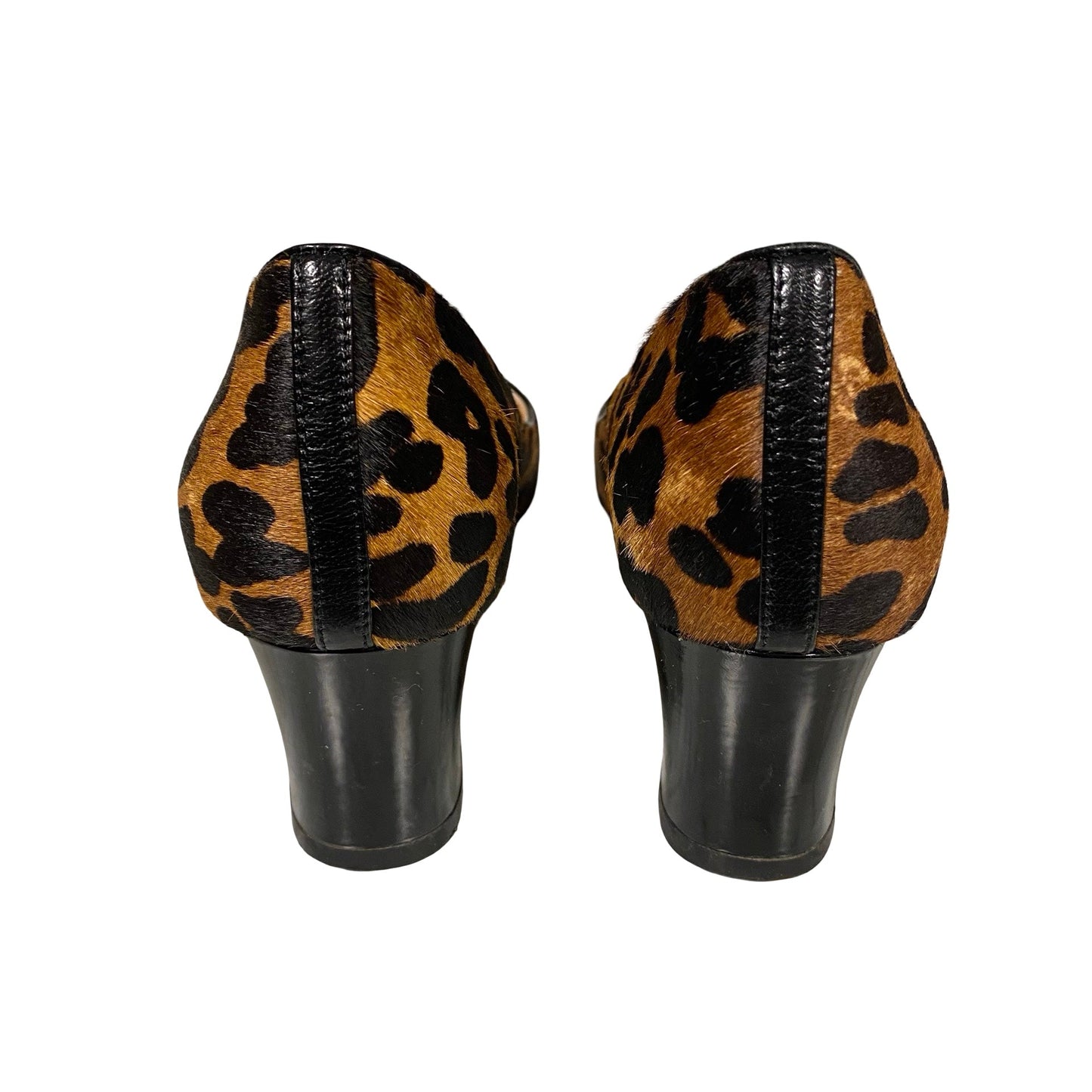 Shoes Heels Block By Cole-Haan In Animal Print, Size:8.5