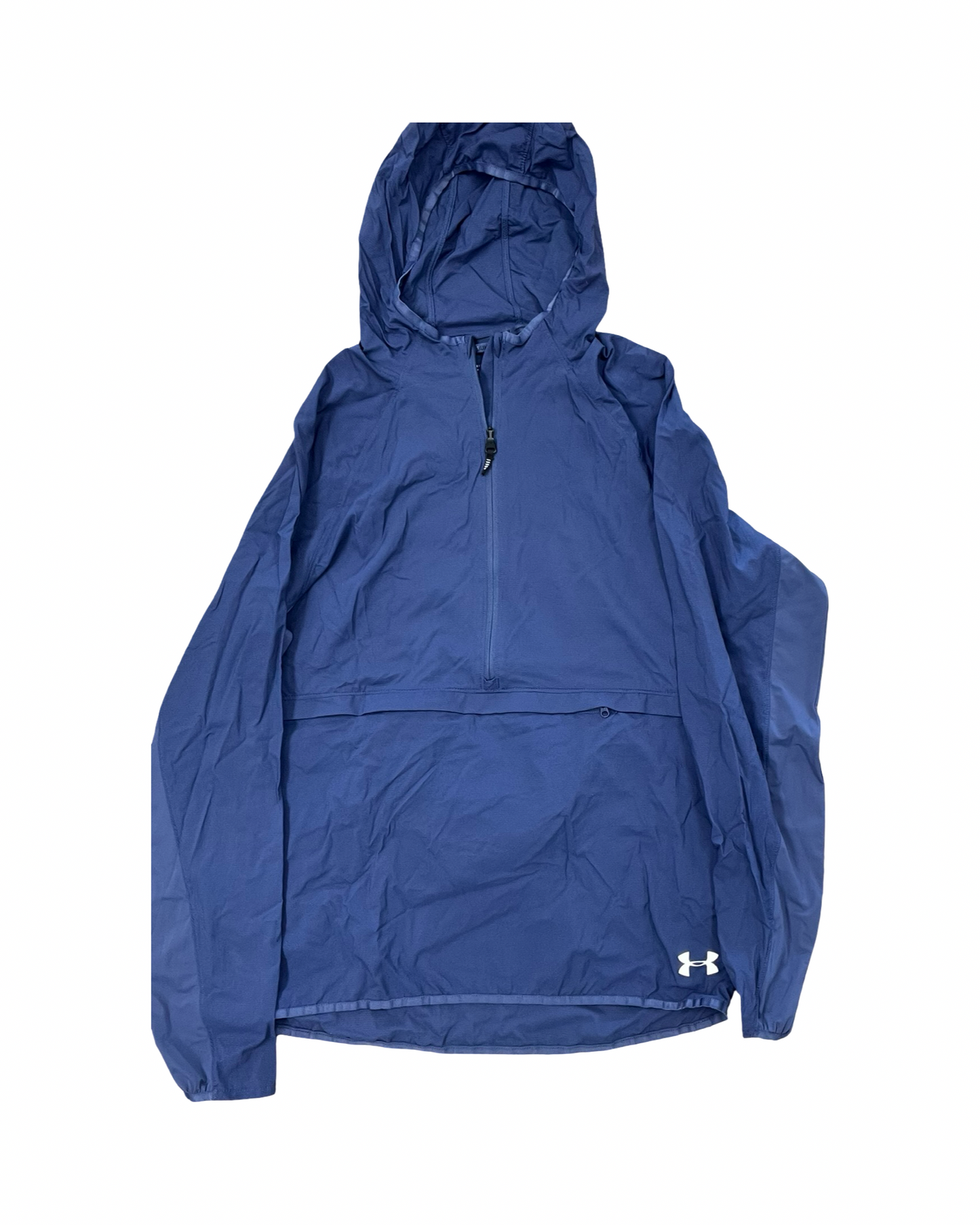 Athletic Top Ls Hoodie By Under Armour In Blue, Size:M