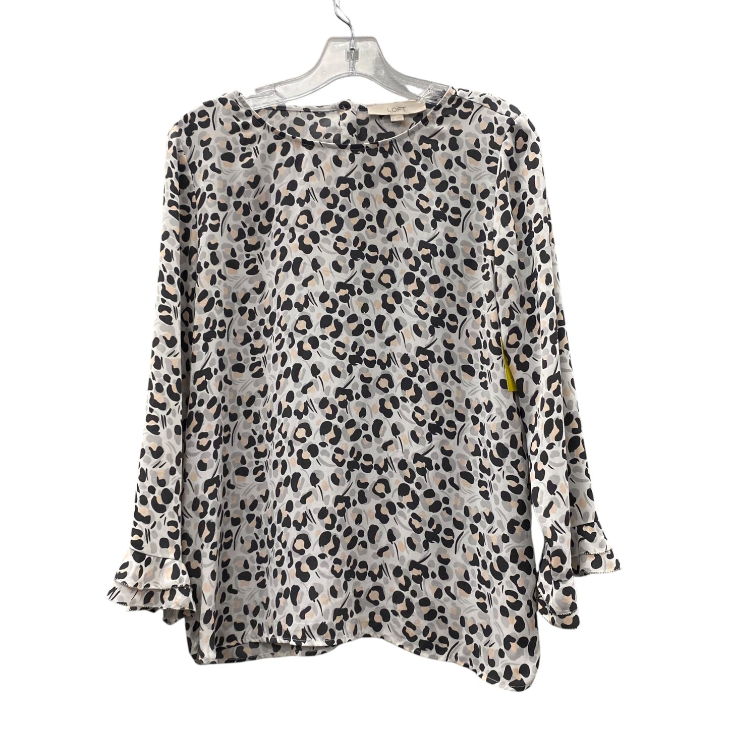 Top Ls By Loft In Grey, Size:S