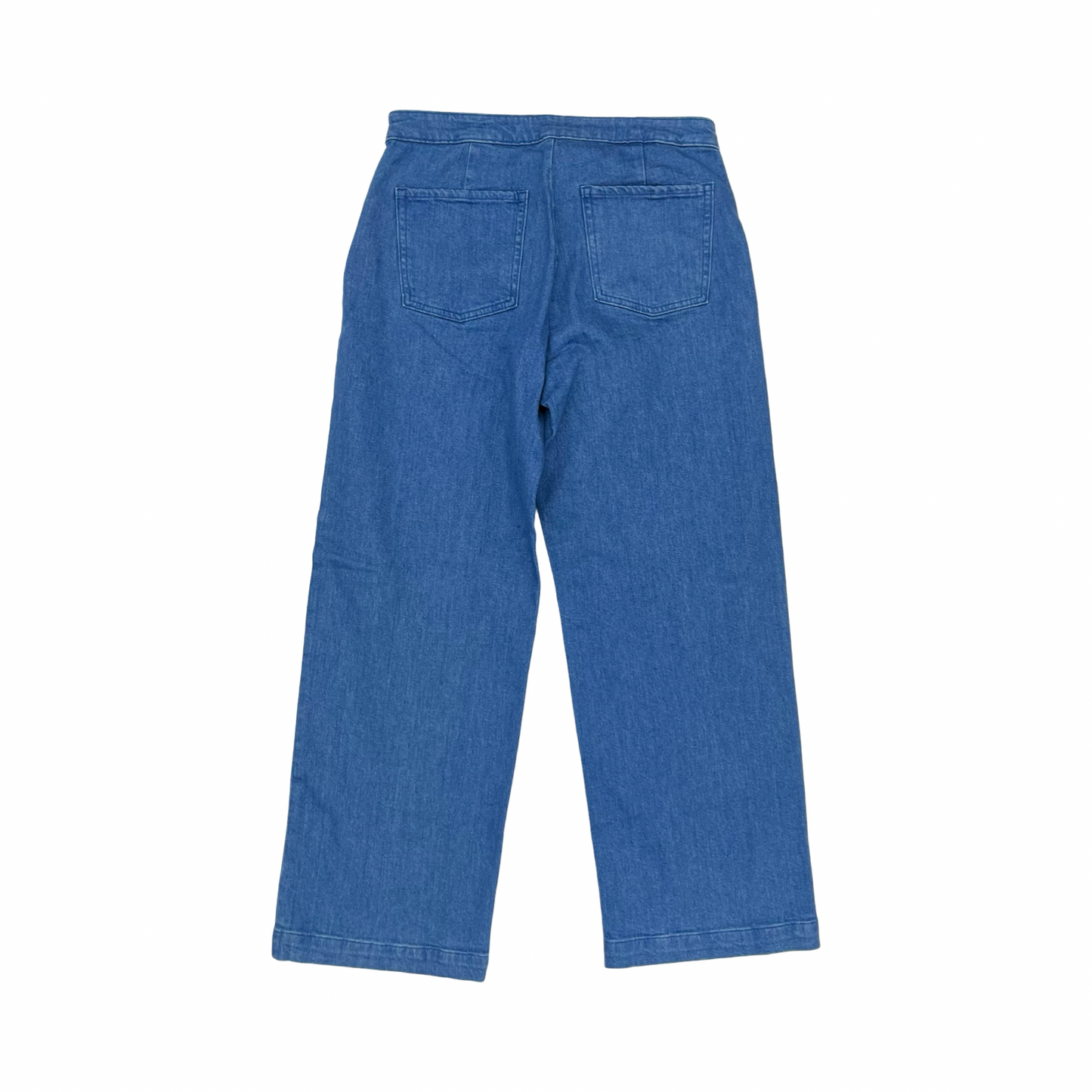 Jeans Wide Leg By Old Navy In Blue Denim, Size:14