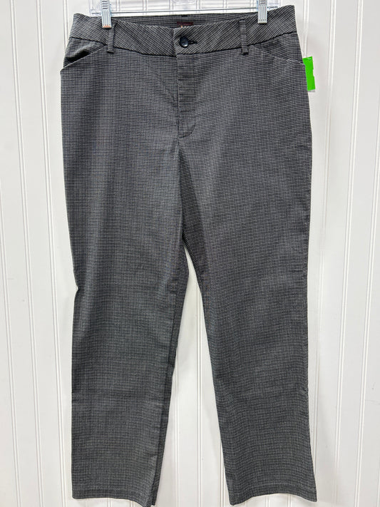 Pants Dress By Lee In Black & White, Size:14P