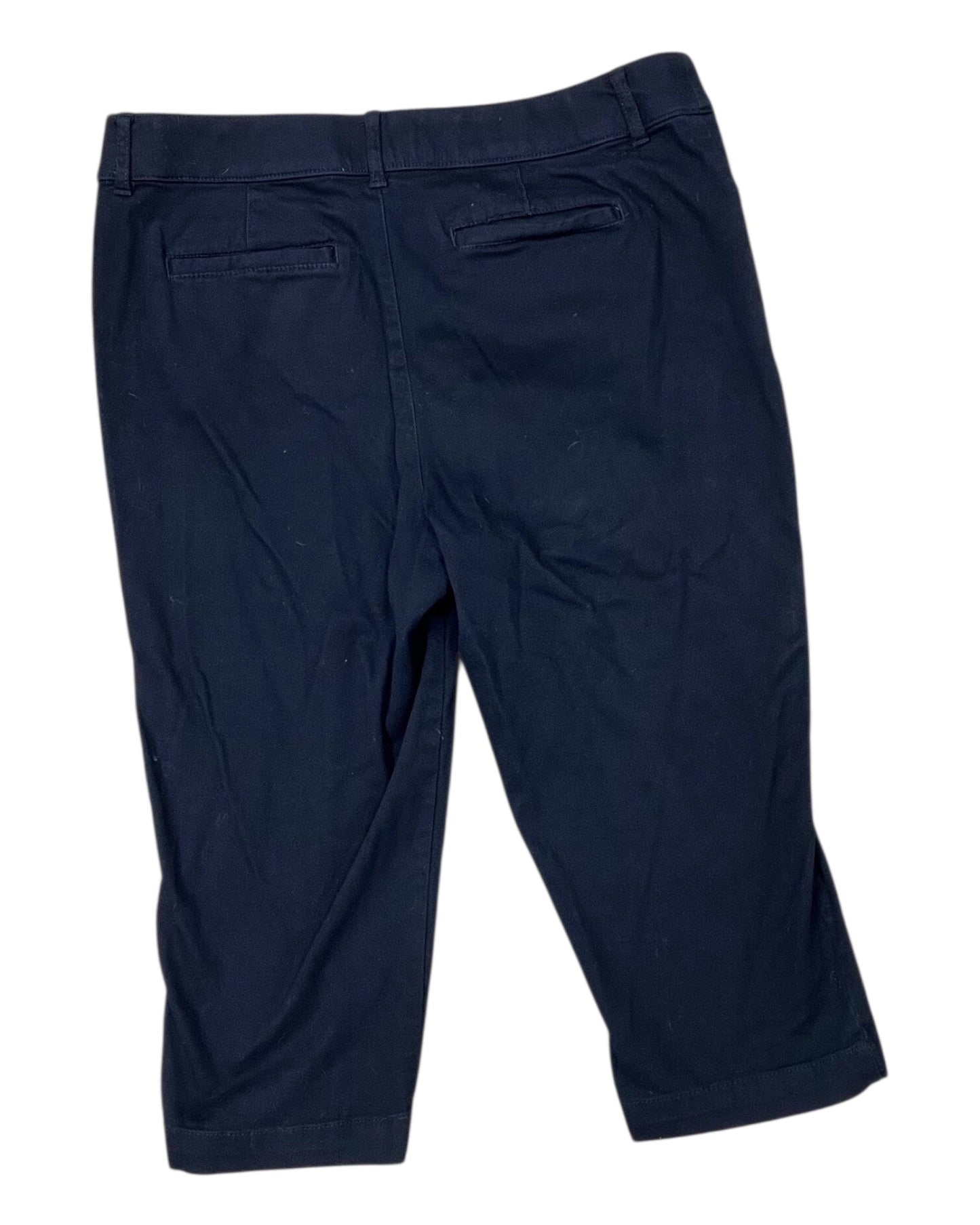 Pants Cropped By St Johns Bay In Black, Size:12