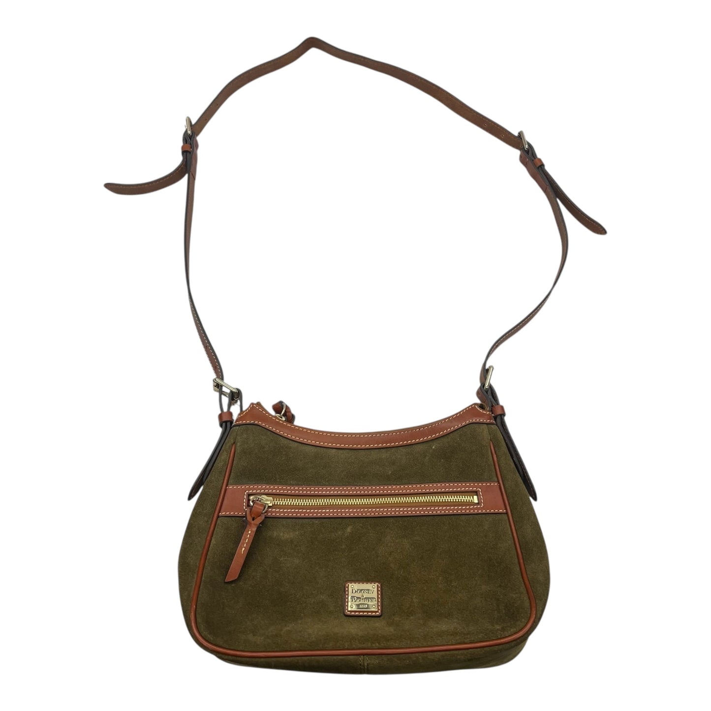 Crossbody Designer By Dooney And Bourke In Green, Size:Medium