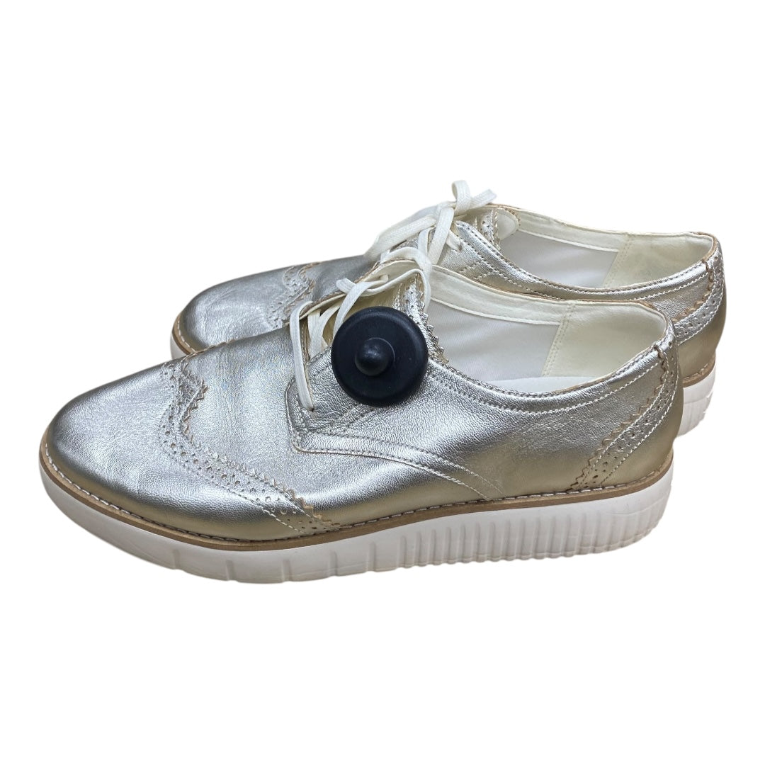 Shoes Sneakers By Cole-Haan In Gold, Size:10