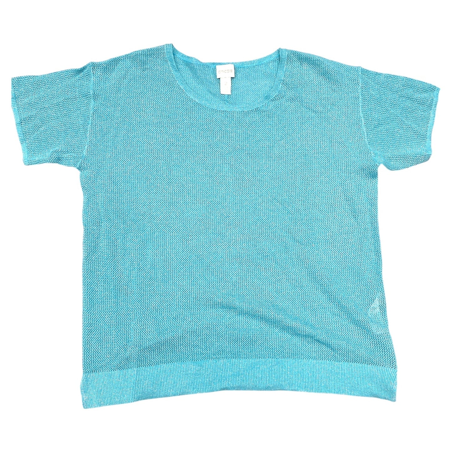 Top Ss By Chicos In Blue, Size:L