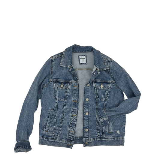 Jacket Denim By Sonoma In Blue Denim, Size:M