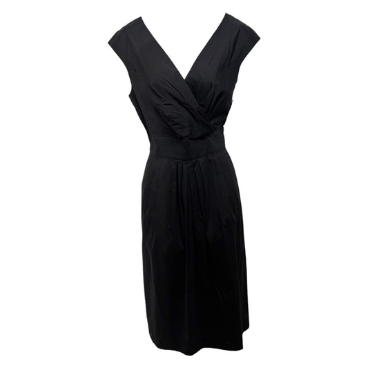 Dress Designer By Lafayette 148 In Black, Size: 4
