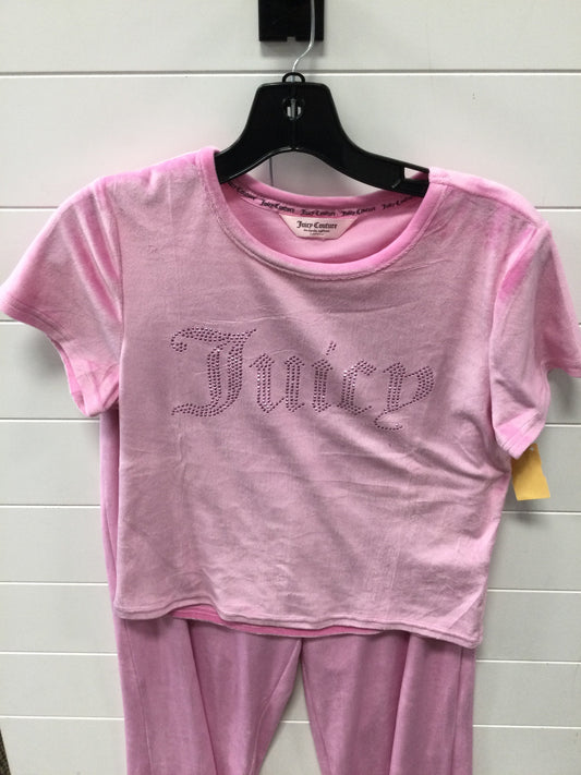 Pajamas 2Pc By Juicy Couture In Pink, Size:M