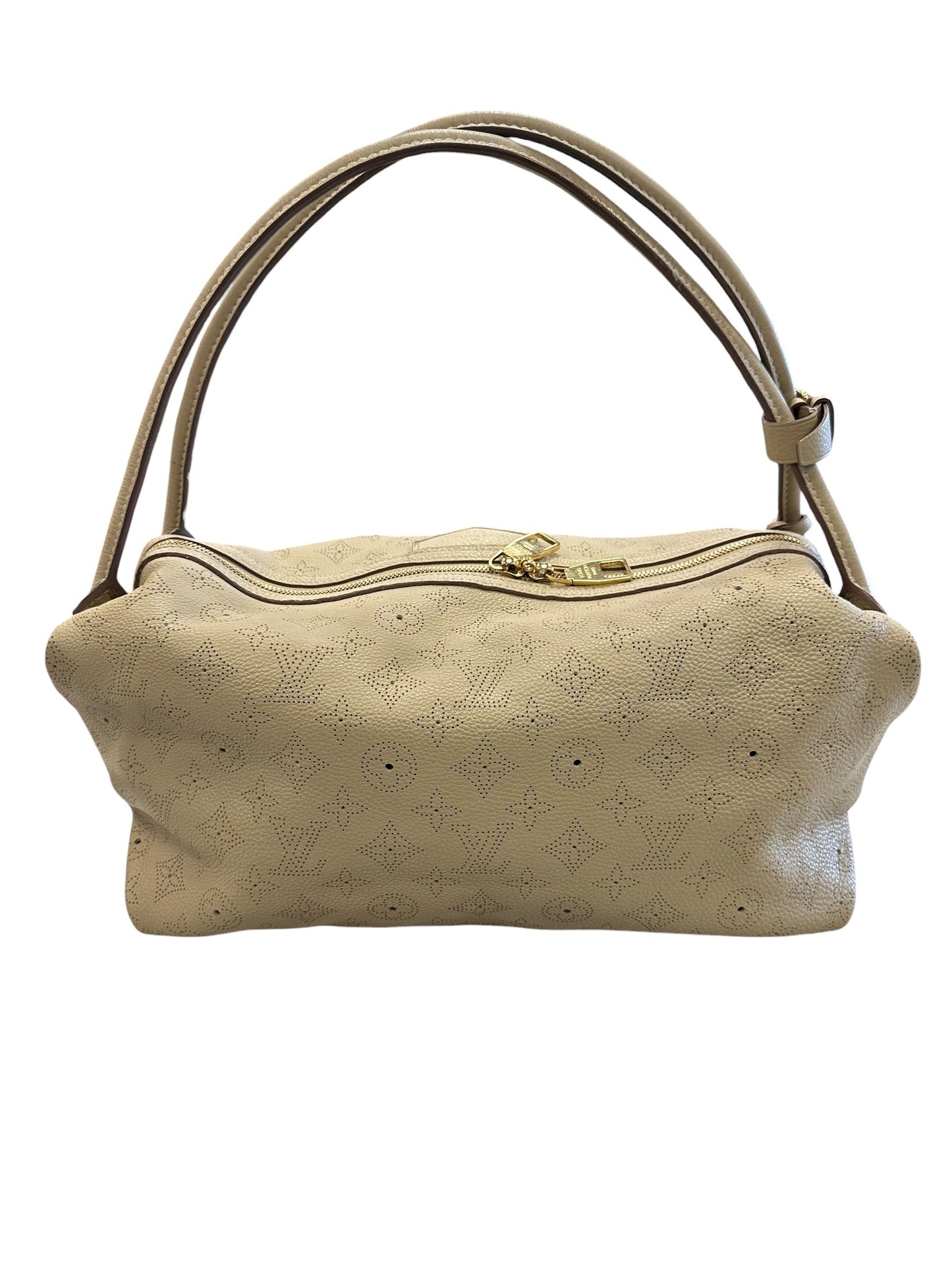 Handbag Luxury Designer By Louis Vuitton In Tan, Size:Large