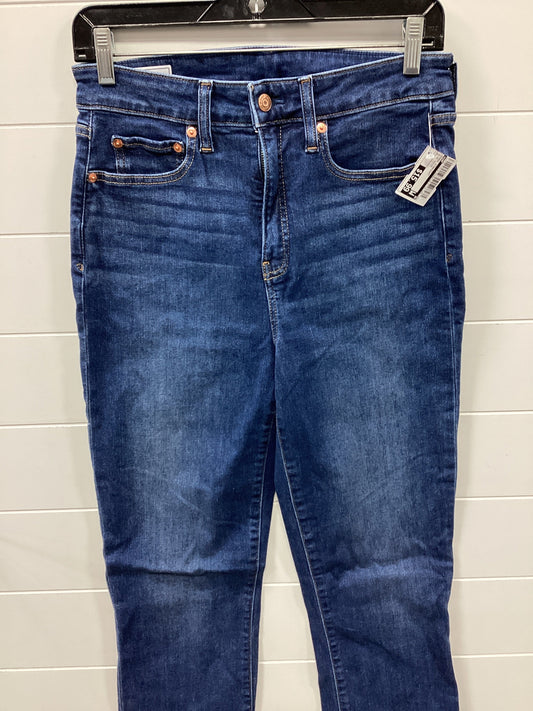 Jeans Straight By Gap In Blue Denim, Size:8L