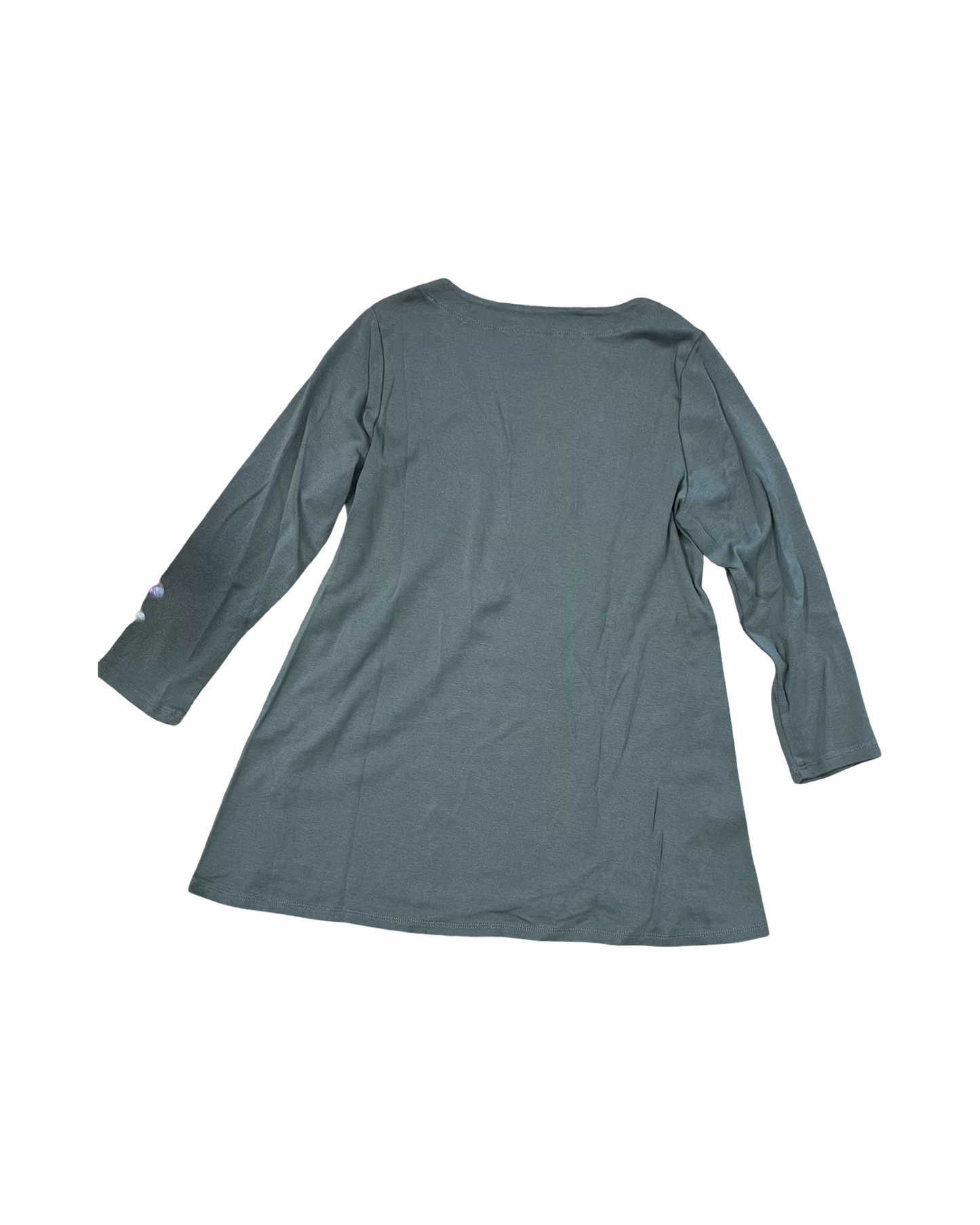 Top Ls Basic By J. Jill In Green, Size:Xs