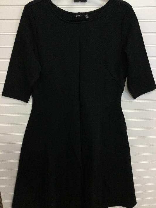 Dress Casual Midi By Betabrand In Black, Size:L