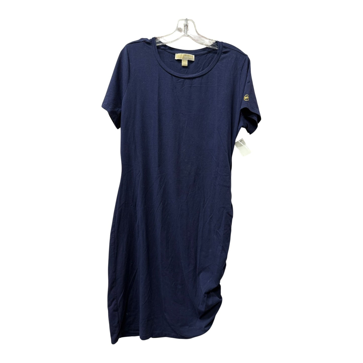 Dress Casual Midi By Michael By Michael Kors In Navy, Size:Xl
