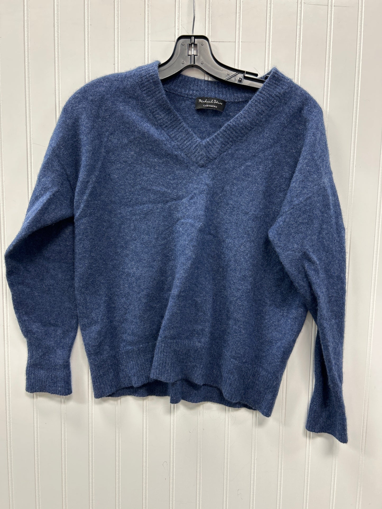 Sweater Cashmere By Michael Stars In Blue, Size:Xs