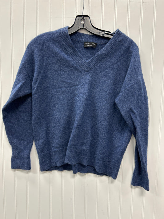 Sweater Cashmere By Michael Stars In Blue, Size:Xs