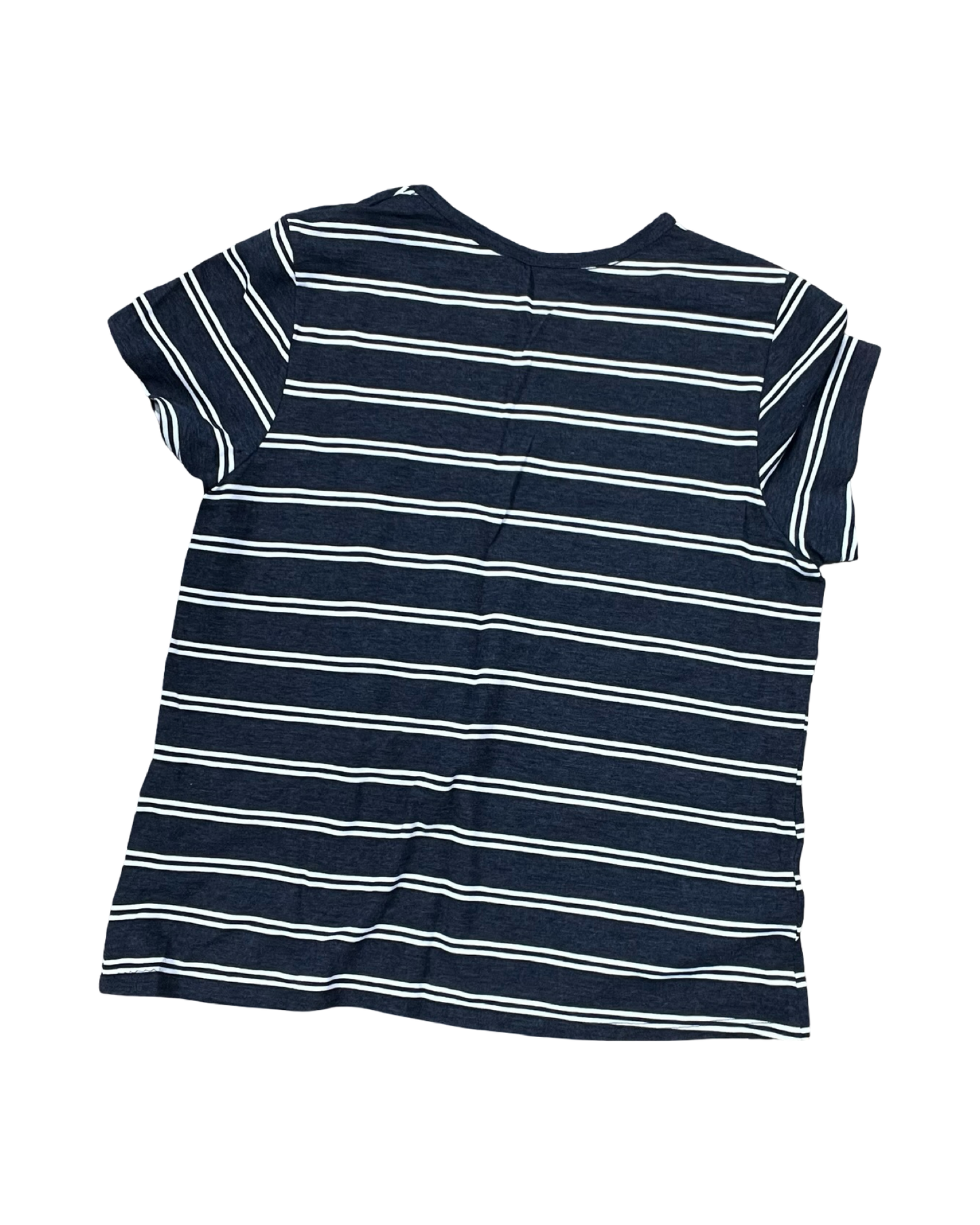 Top Ss By Time And Tru In Blue & White, Size:Xl