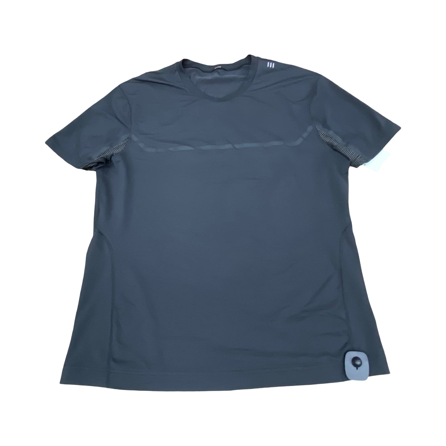 Athletic Top Ss By Lululemon In Black, Size:Xxl