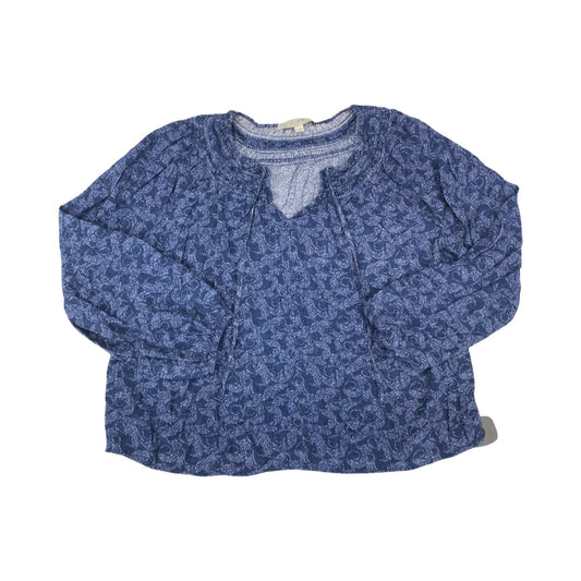 Top Ls By Loft In Blue, Size:L