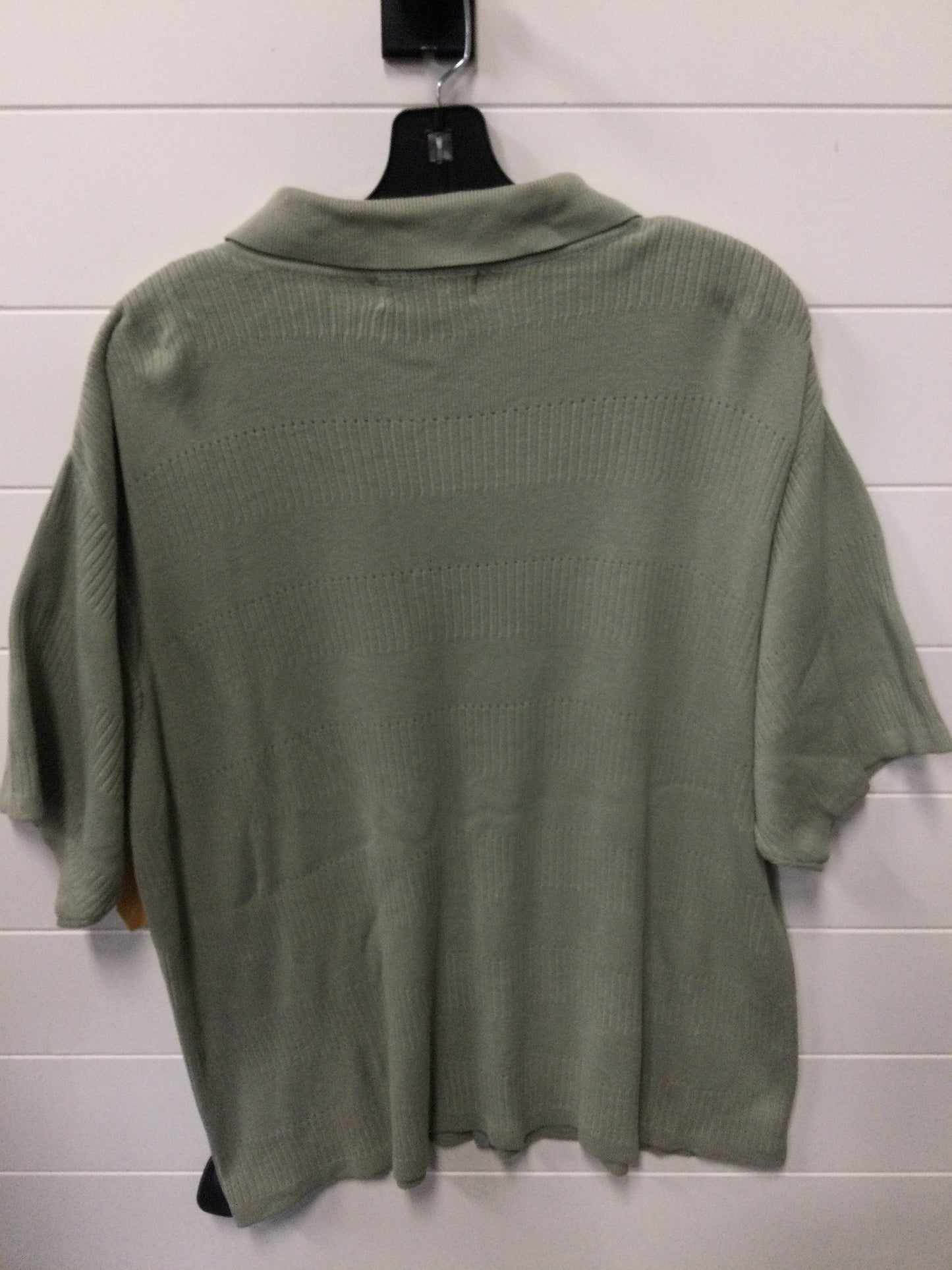 Top Ss By Dressbarn In Green, Size:3X