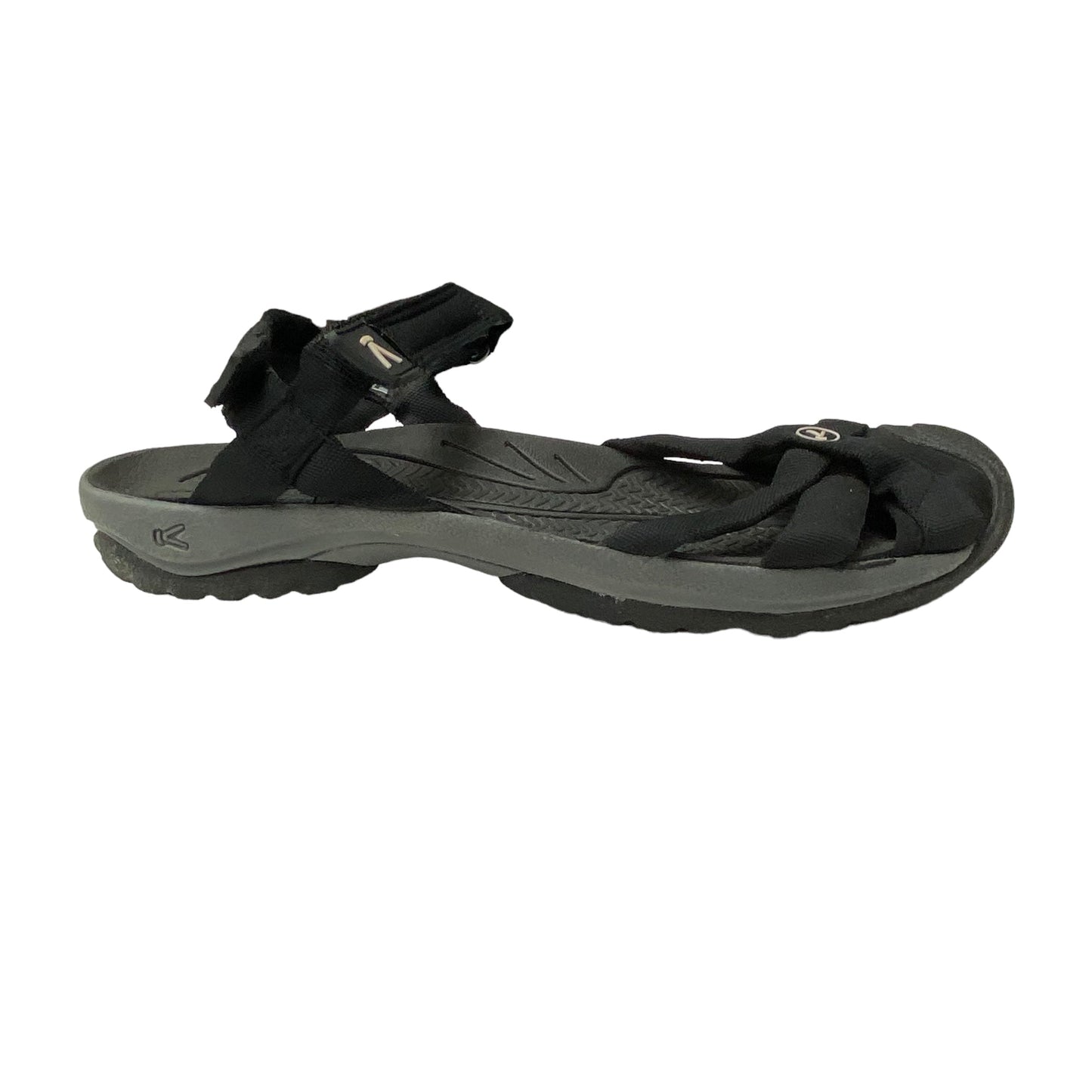 BLACK SANDALS FLATS by KEEN Size:10.5