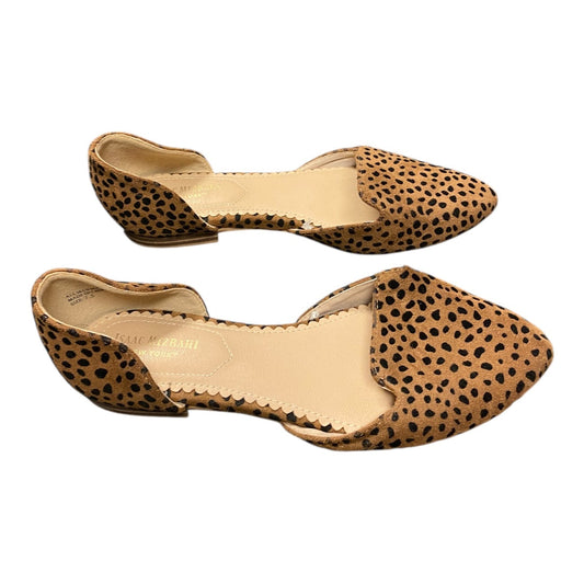 Shoes Flats By Isaac Mizrahi In Animal Print, Size:7.5