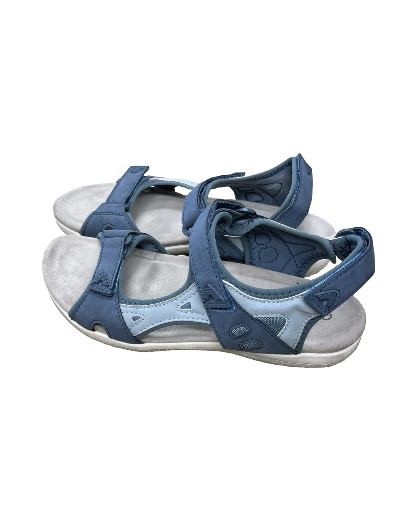 Sandals Flats By Earth Origins In Blue, Size:10