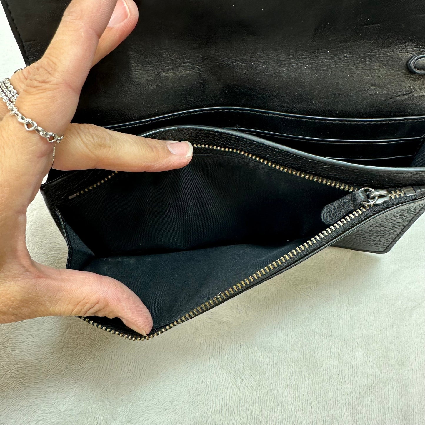 Clutch crossbody Designer By Coach, Size: Small