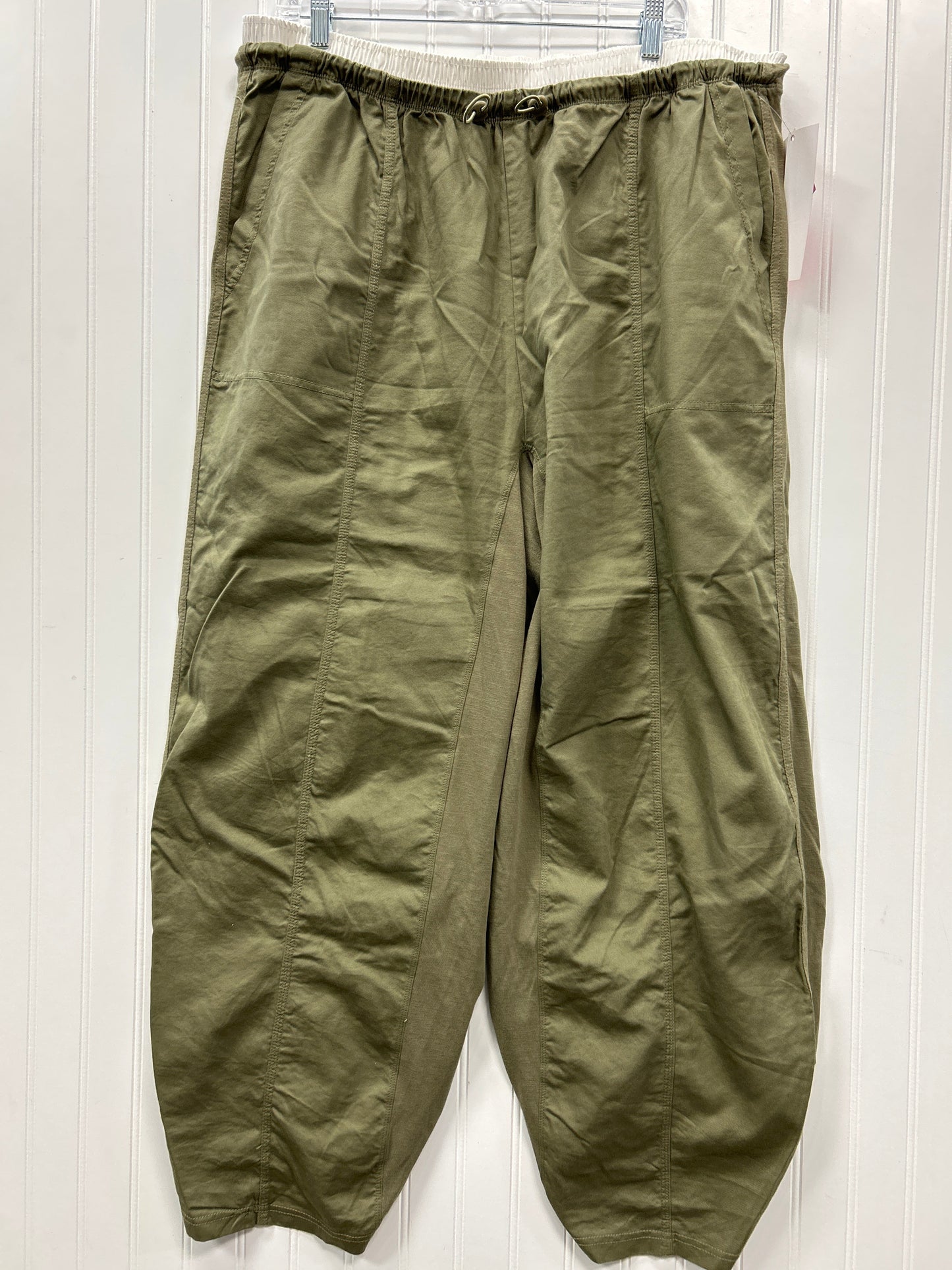 Athletic Pants By Daily Practice By Anthropologie In Green, Size:Xl