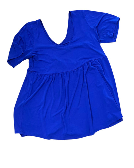 Top Ss By Torrid In Blue, Size:2X