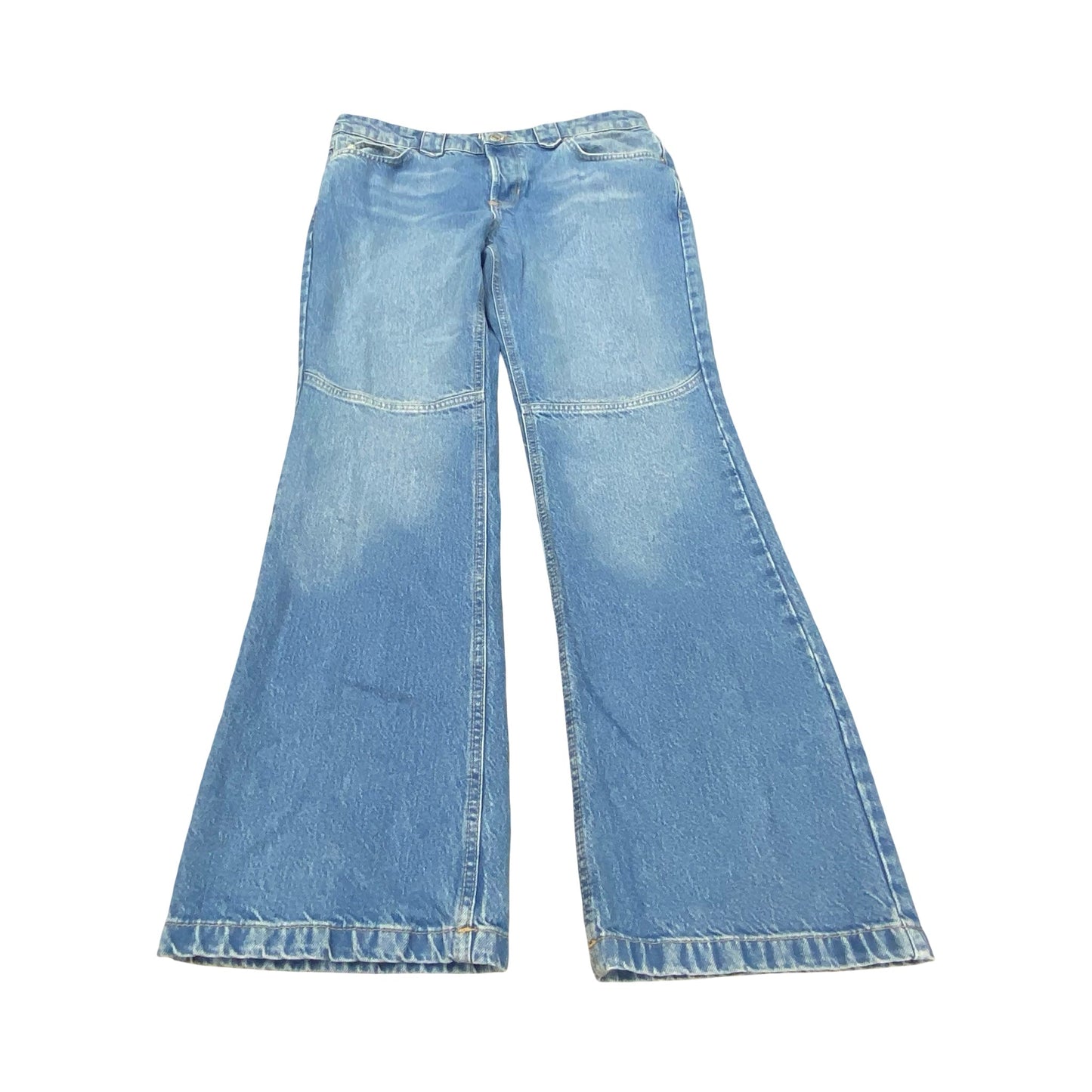 Jeans Boot Cut By We The Free In Blue Denim, Size:12