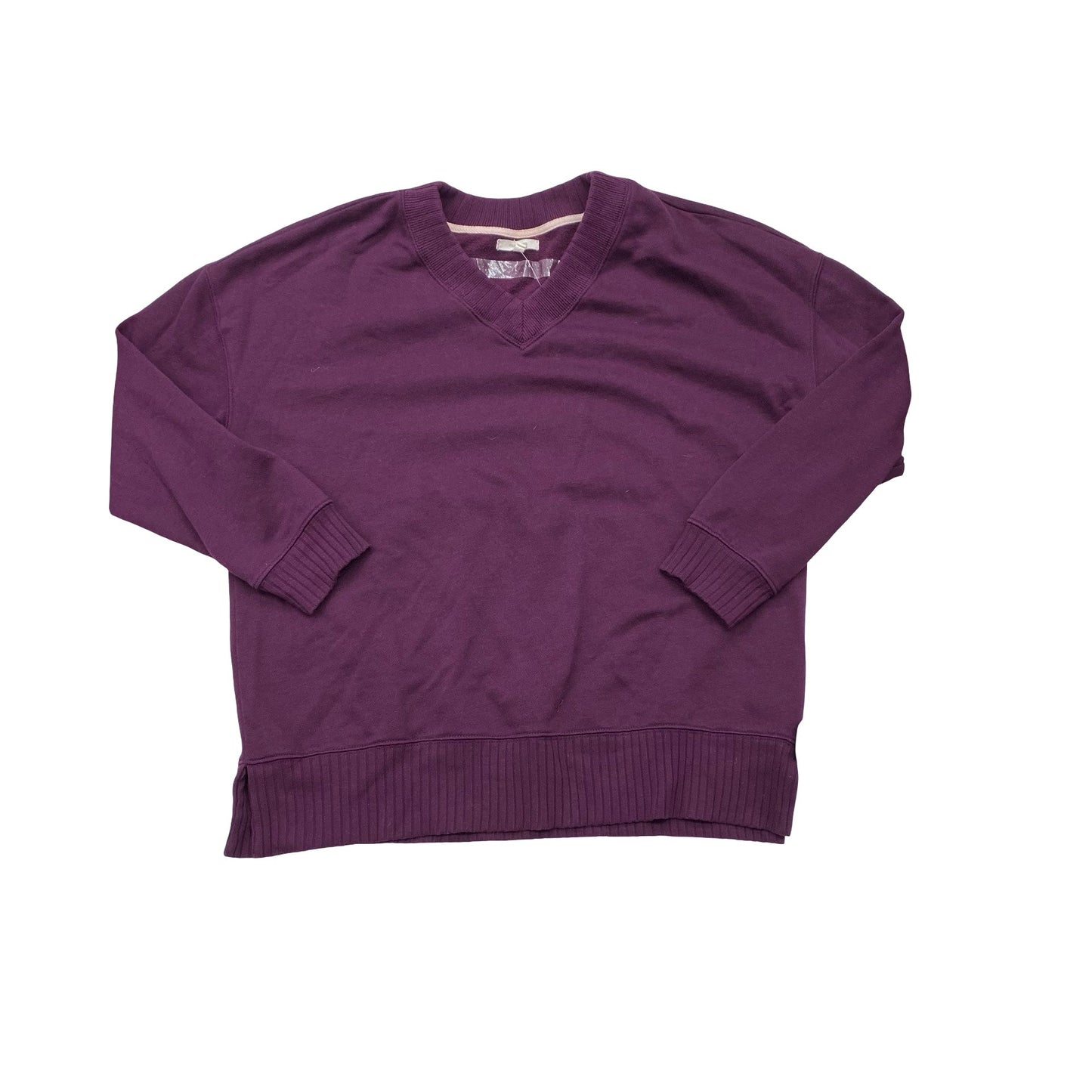 Sweatshirt Crewneck By Maurices In Purple, Size:L