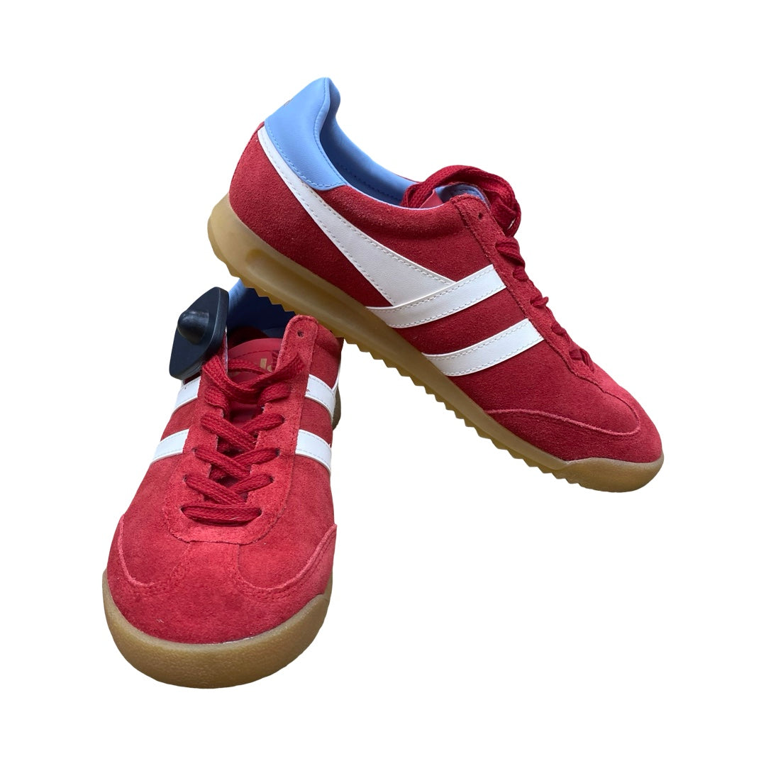 Shoes Sneakers By Gola In Red & White, Size:8.5