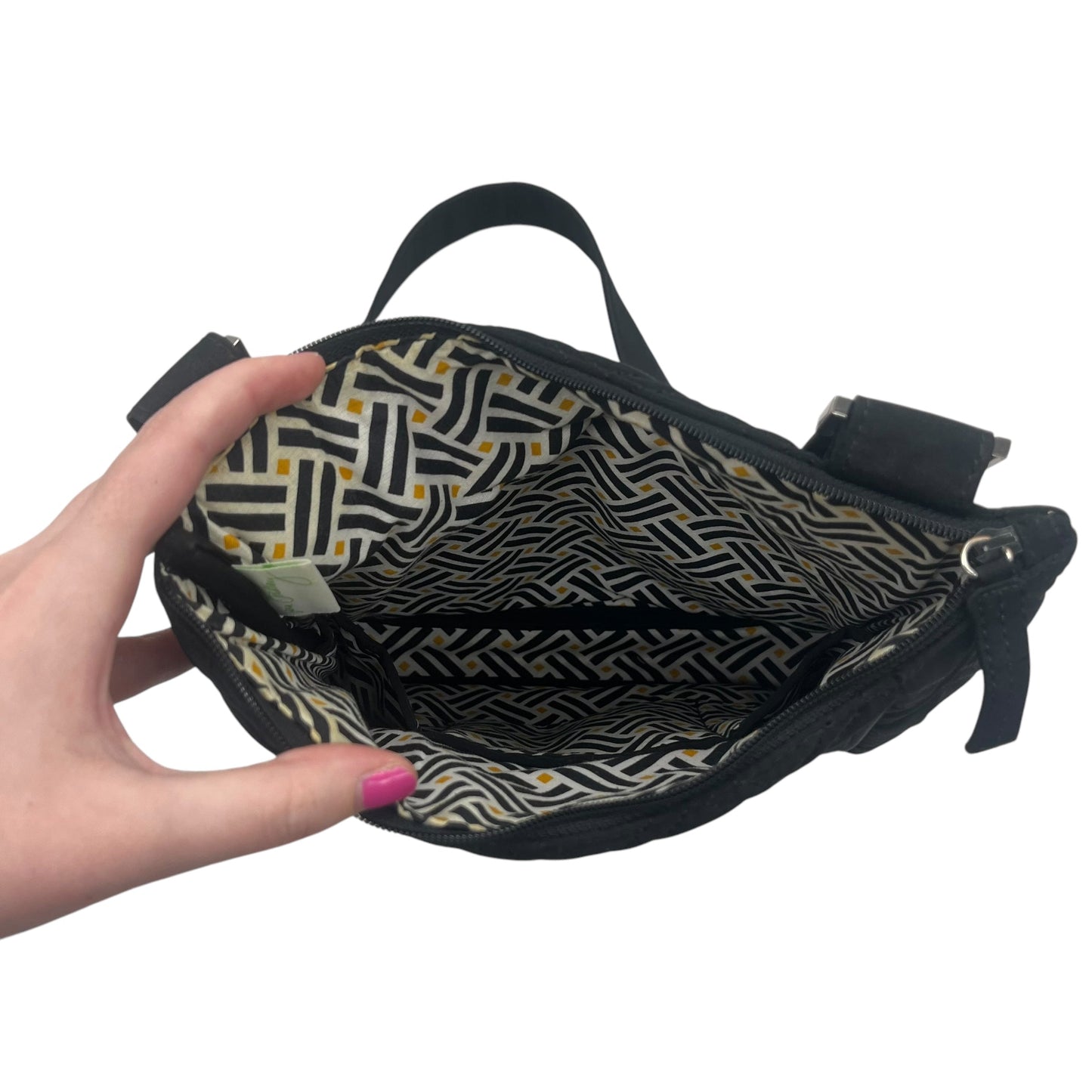 Crossbody By Vera Bradley In Black, Size:Medium