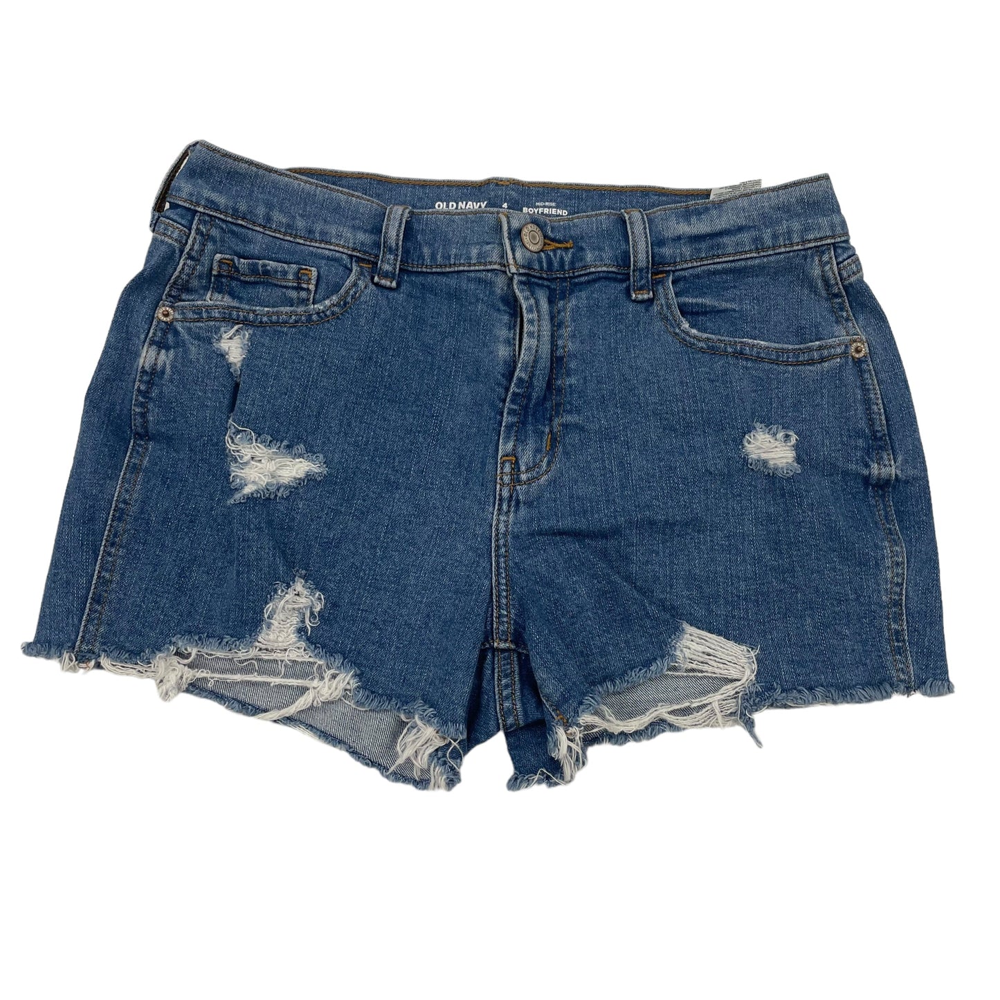 BLUE DENIM OLD NAVY SHORTS, Size 4