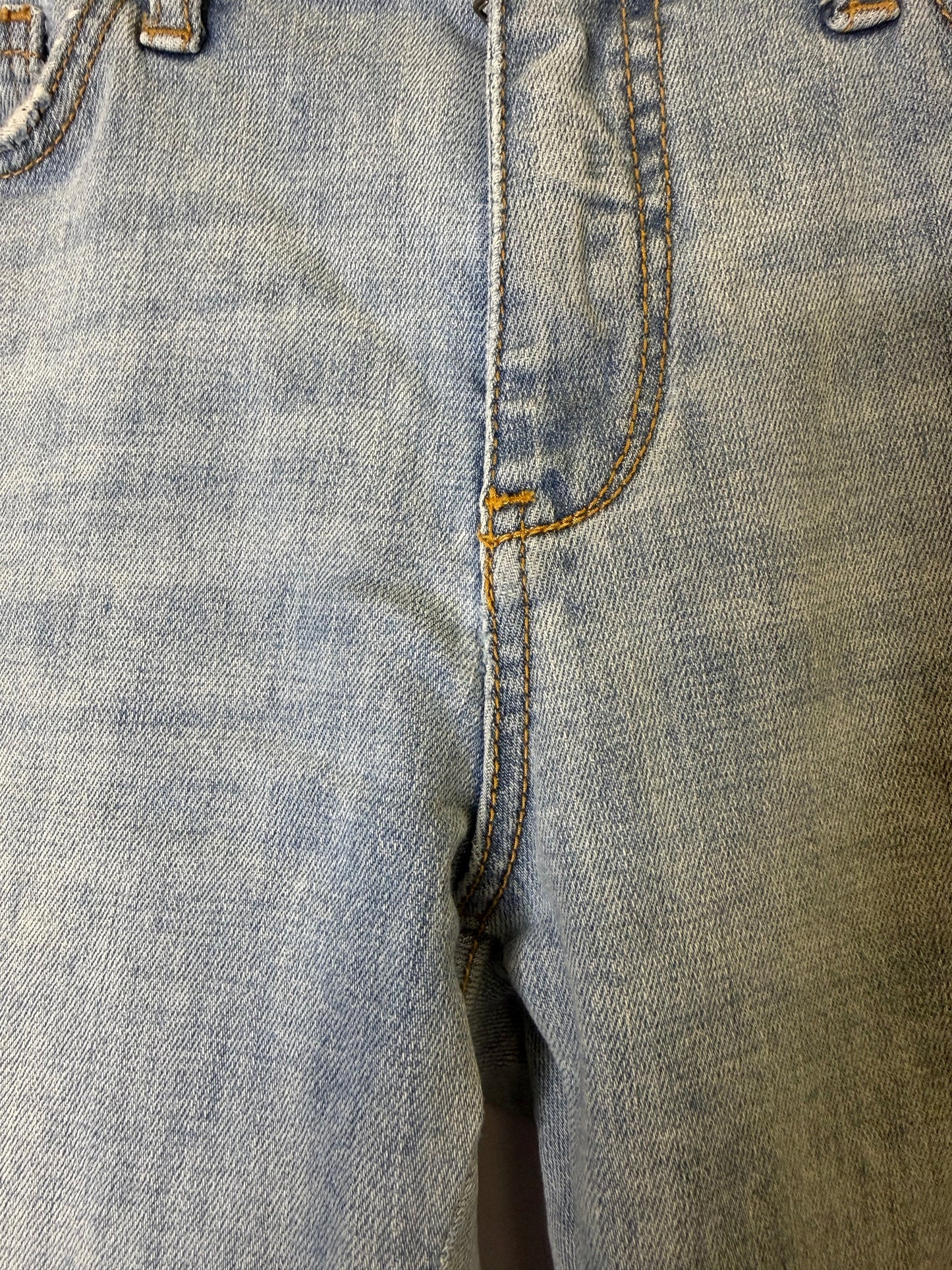 Jeans Straight By Pilcro In Blue Denim, Size: 6