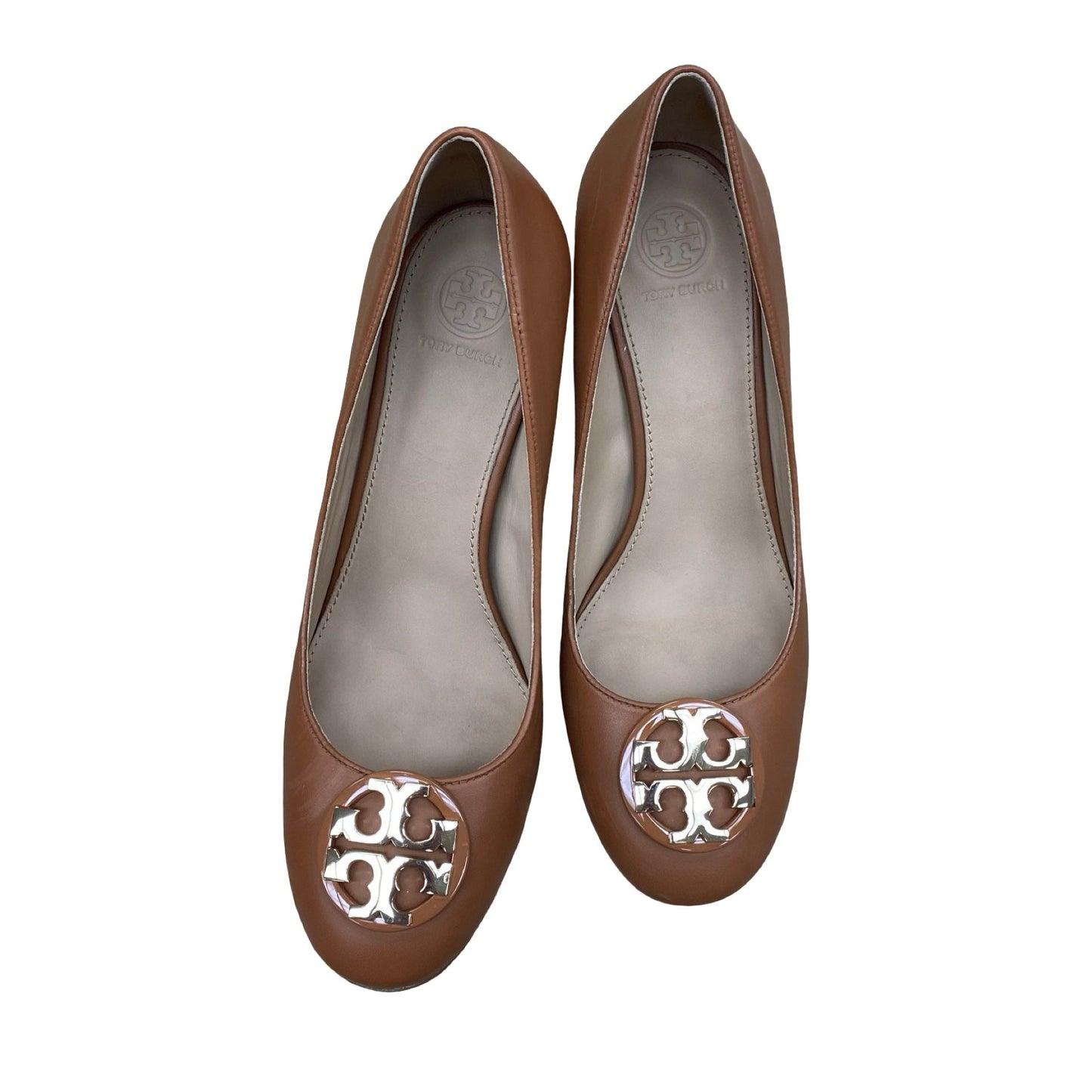 Shoes Designer By Tory Burch In Brown, Size:8