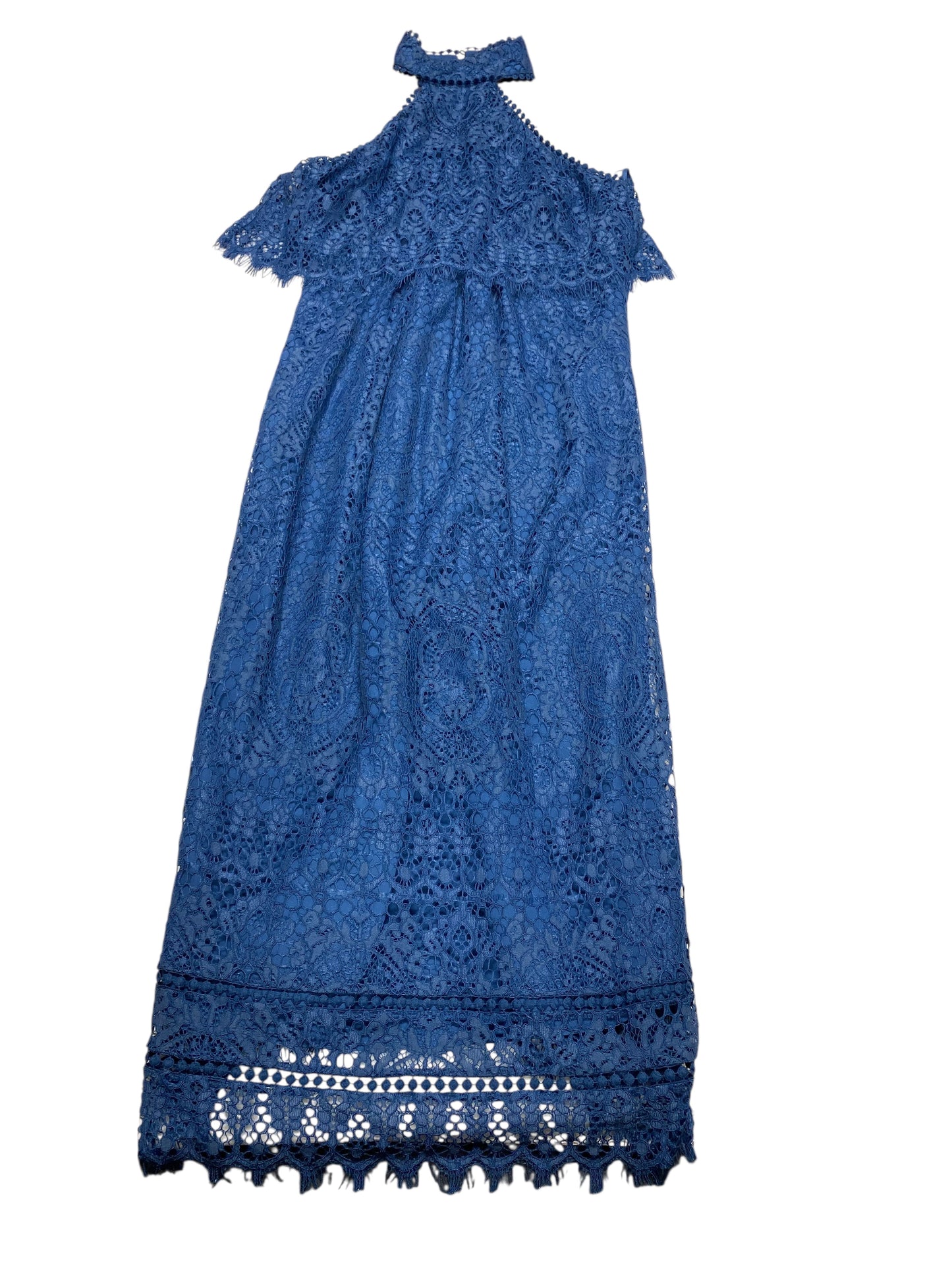 Mat Dress By Asos In Blue, Size:6