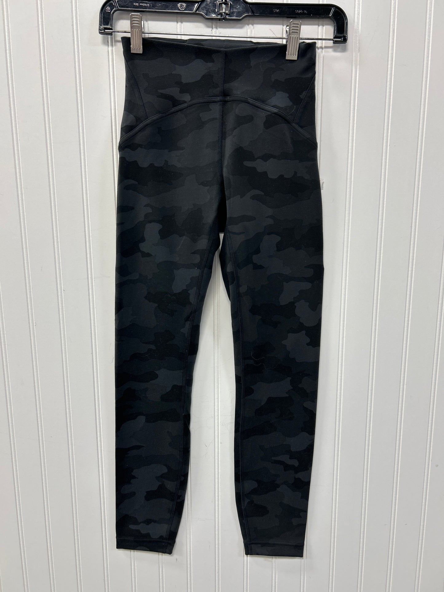 Athletic Leggings By Lululemon In Black, Size:2