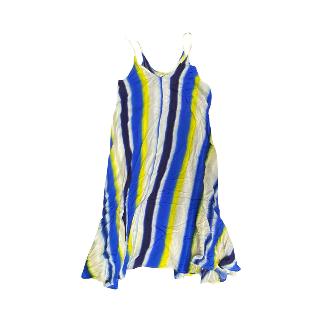 Dress Casual Maxi By Dkny In Striped Pattern, Size:M