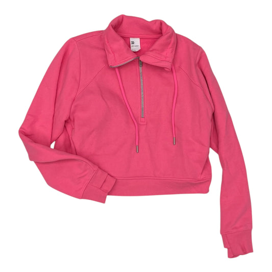 Athletic Sweatshirt Collar By All In Motion In Pink, Size:M