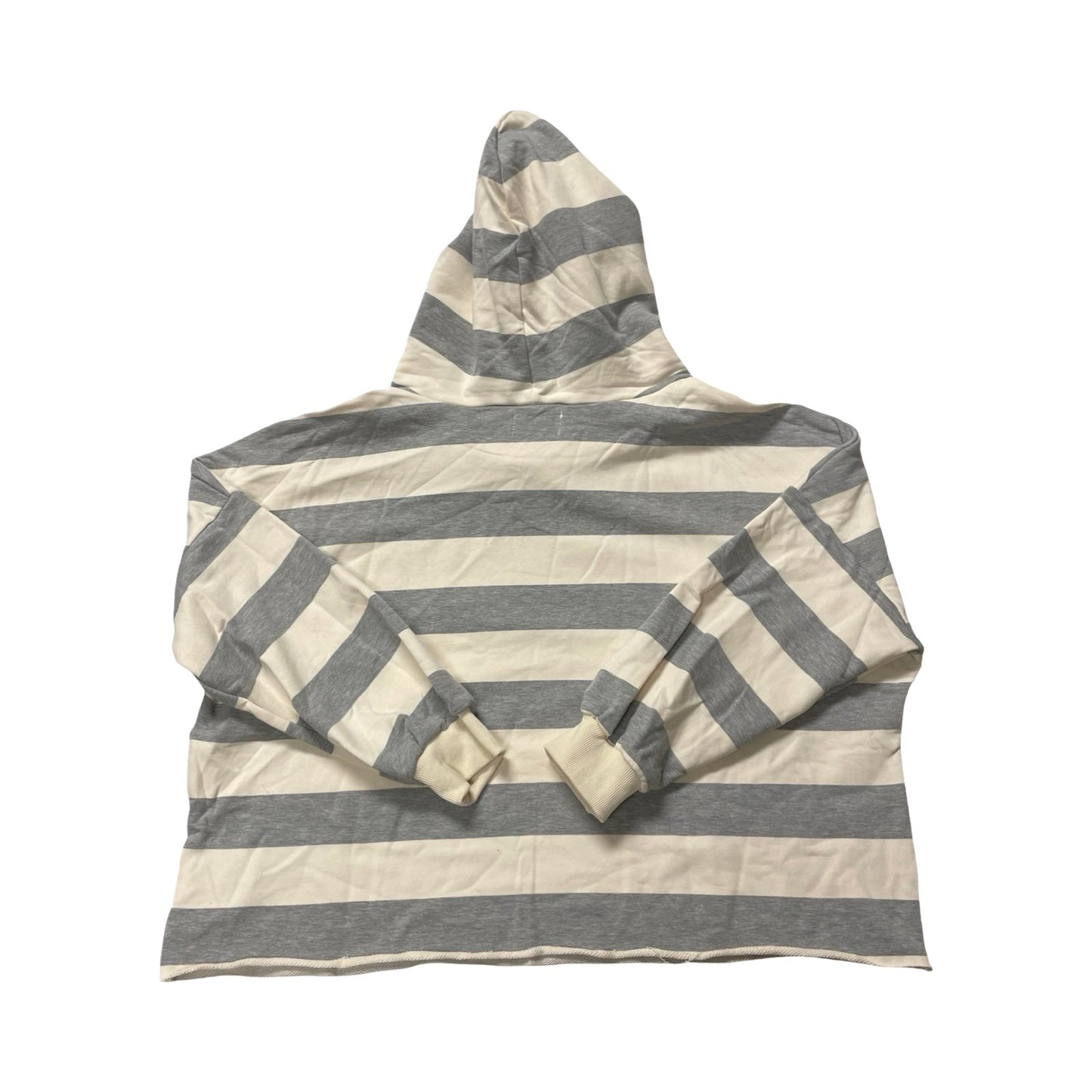 Sweatshirt Hoodie By Sunday Best In Striped Pattern, Size:L