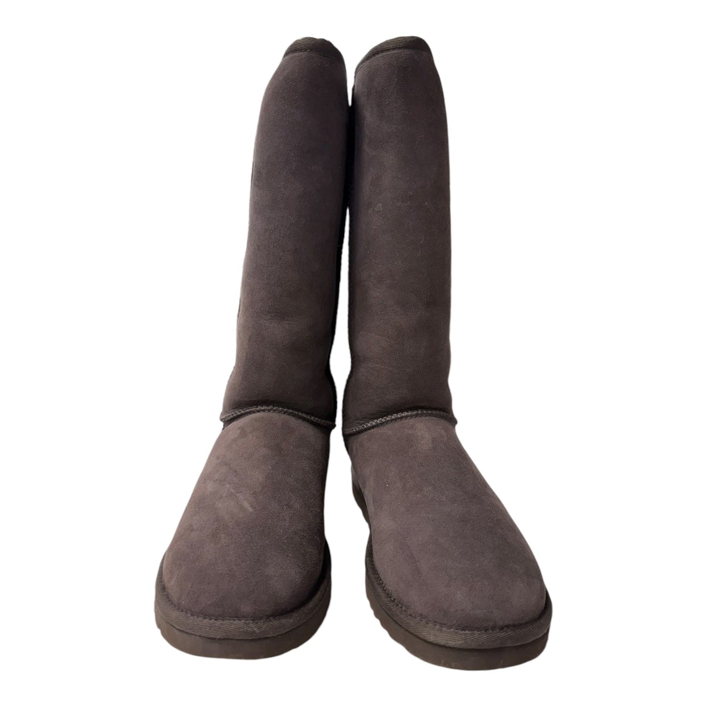 Boots Designer By Ugg In Brown, Size:9