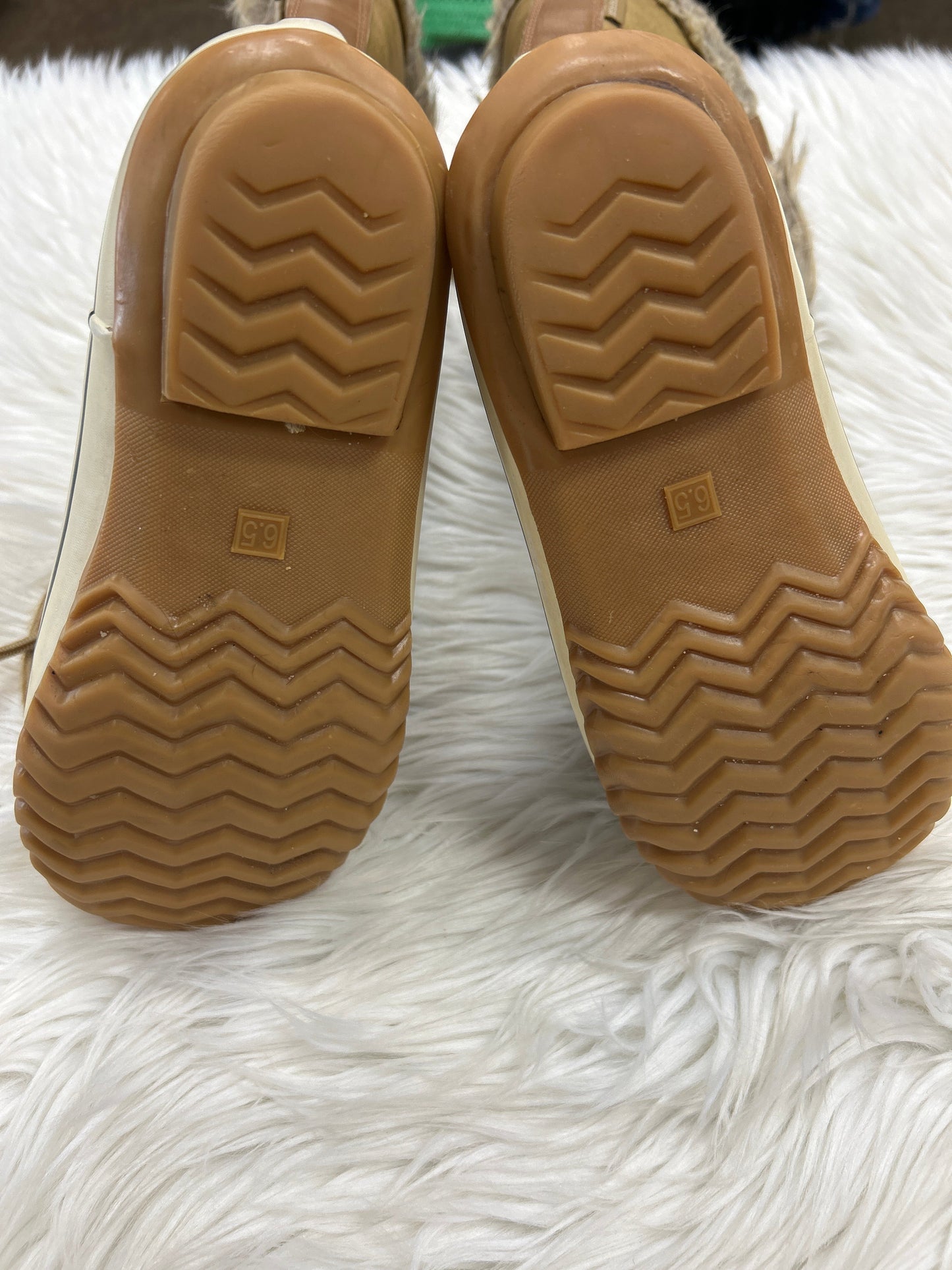 Boots Snow By Jambu In Tan, Size:6.5