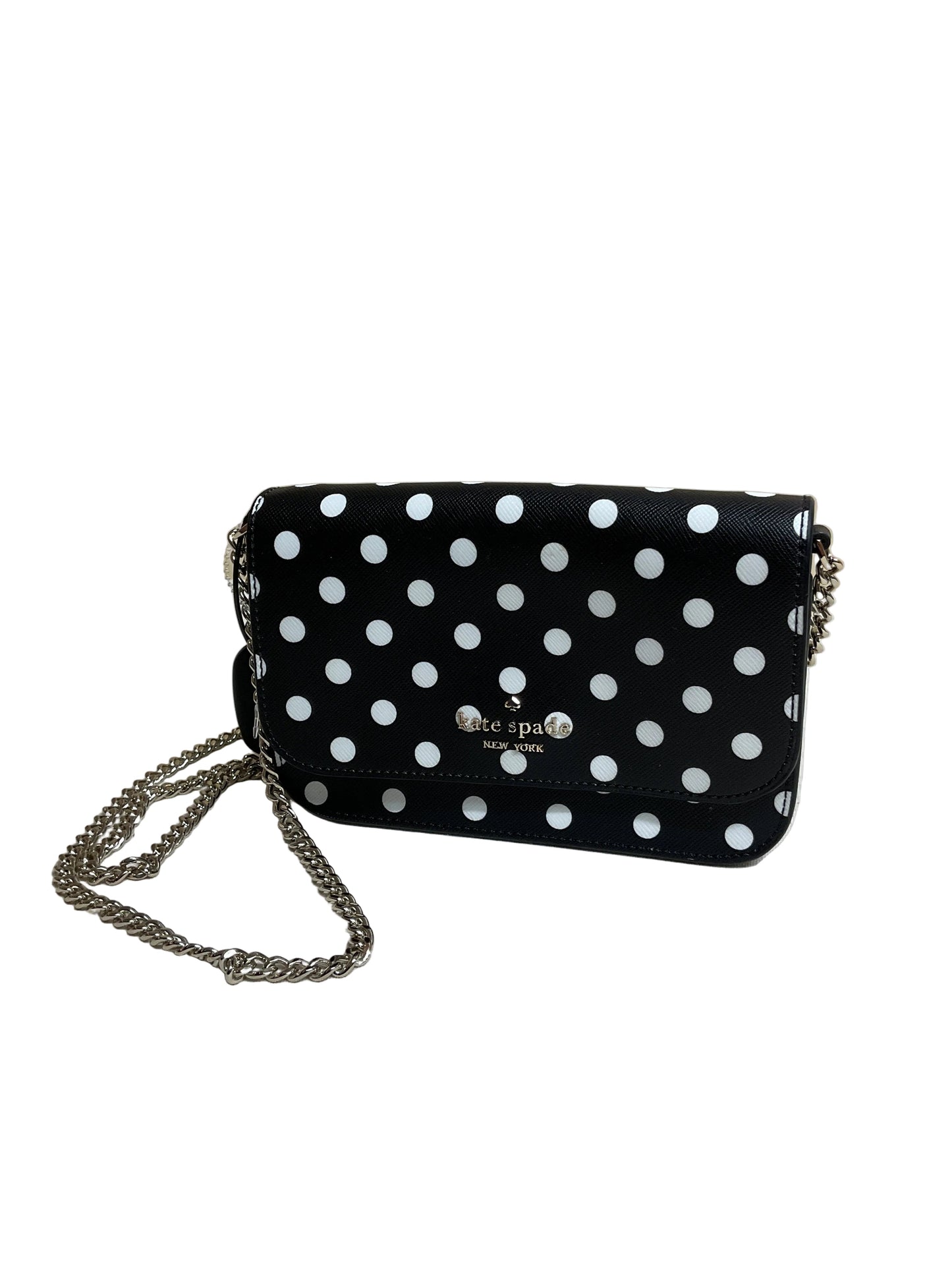 Crossbody Designer By Kate Spade In Polkadot Pattern, Size:Small