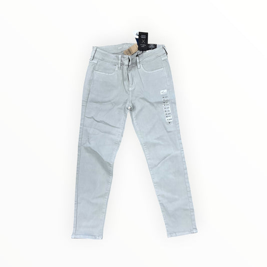 Pants Cropped By American Eagle In Grey, Size:10