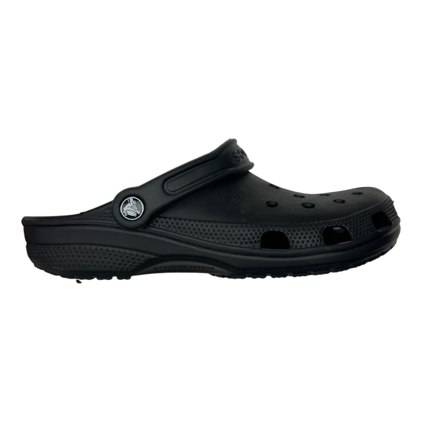 Shoes Flats By Crocs In Black, Size:10