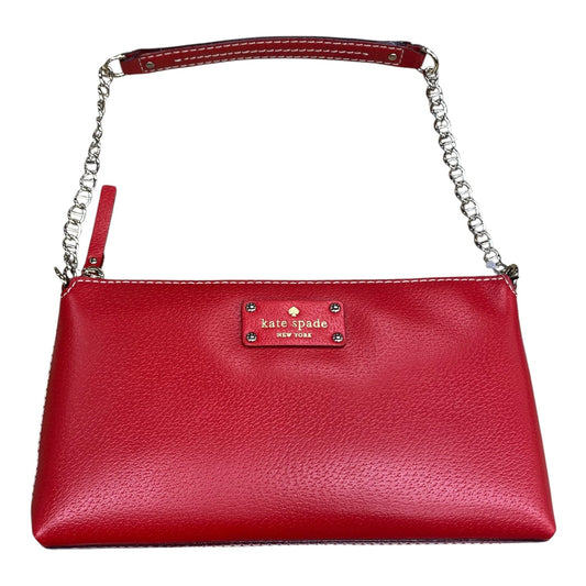 Handbag Designer By Kate Spade In Red, Size:Small