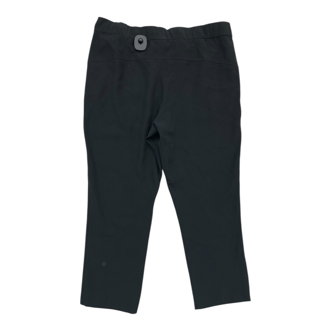 Athletic Pants By Lululemon In Black, Size:14