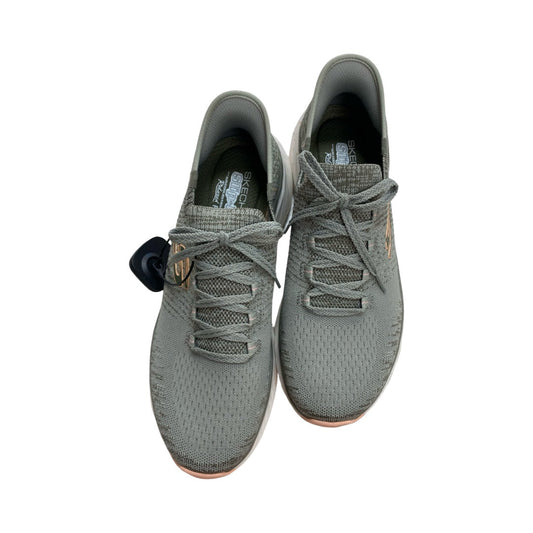 Shoes Athletic By Skechers In Green, Size:10