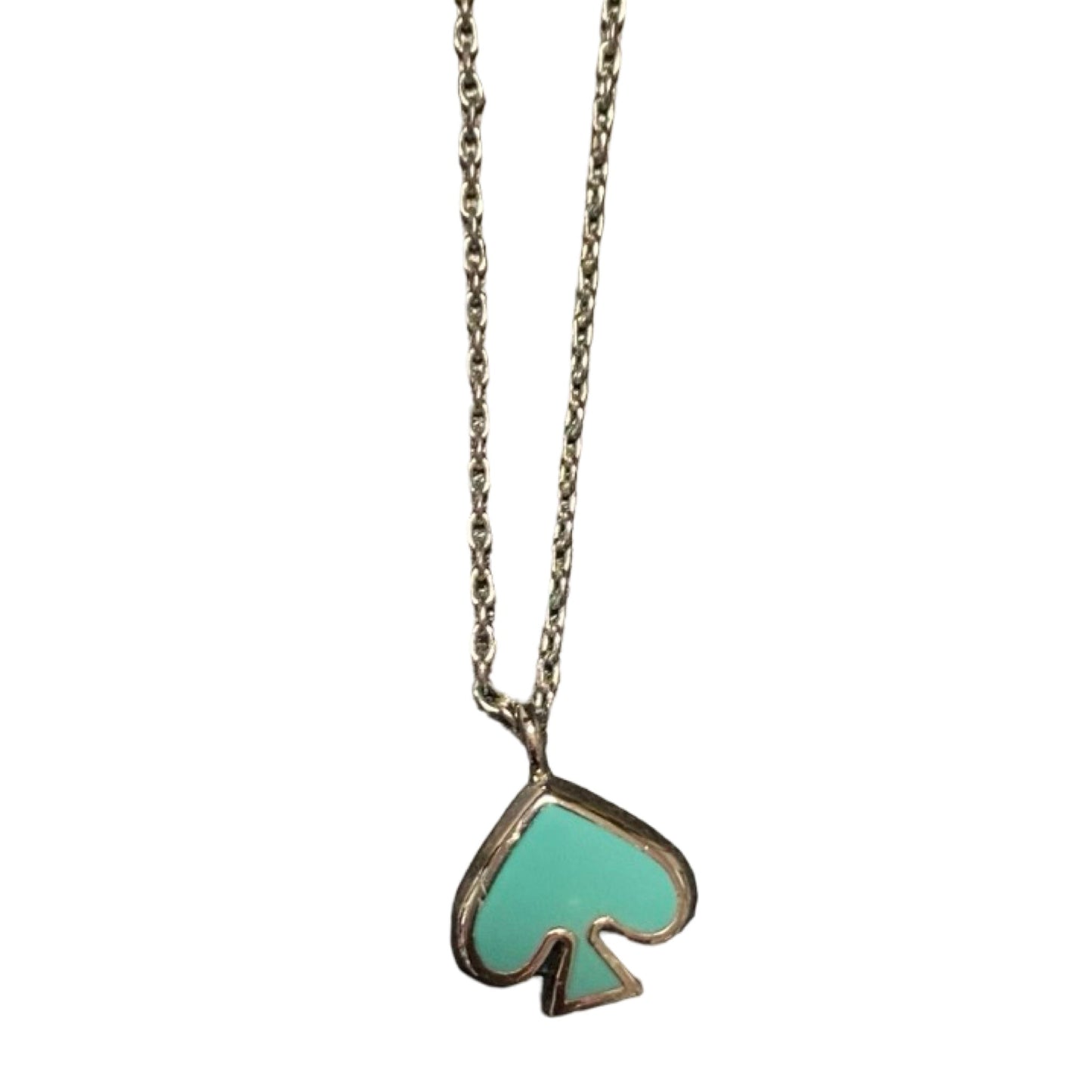Necklace Designer By Kate Spade In Teal